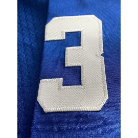 Men's #33 Blue American Football Jersey - 