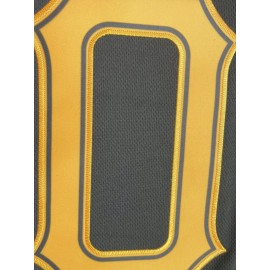 Men's Black #30 Baseball Shirt with Pittsburgh Embroidered Letter & Number Design, Breathable Loose Fit V-Neck Button-Up for Casual Streetwear, Sports & Outdoor Activities - All-Season Comfort, Outdoor Activewear | Relaxed Fit Jersey | Embroidered Details