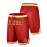 Men's Red # 16 Rugby Shorts, Classic Letter Embroidery Design, Breathable Button style Short Sleeve Shirt, Suitable for Training and Competition