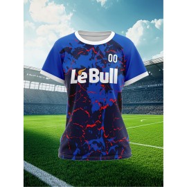 Custom Women'S Plus-Size Soccer Jerseys with Personalized Names And Numbers, Designed for Comfort And Lightweight Use in Sports And Leisure, Suitable for Baseball.
