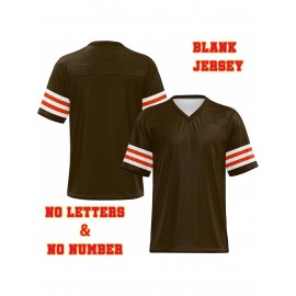 Personalized Football jersey Custom Football jersey Printed T-shirts Customize your favorite team and number, Everyday personalized hip-hop short-sleeved shirts, button- shirts